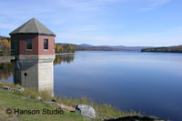 Pittsburg, NH - Lake Francis from Murphy Dam